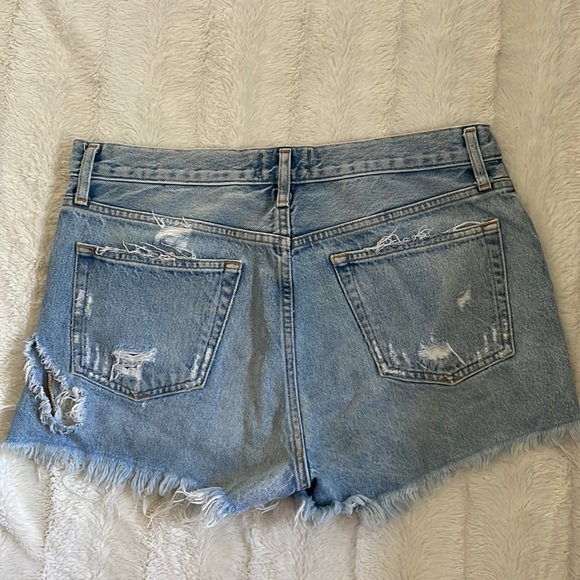 Agolde Parker denim shorts - Picture 2 of 3